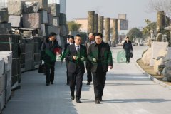 区向导考察团莅临jdb电子集团检查指导事情