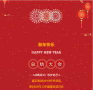 jdb电子集团2019年终总结暨2020年岁情安排聚会召开